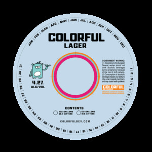 Colorful Beverage Colorful Lager