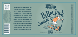 Door County Brewing Co. Pallet Jack Cruiser April 2023