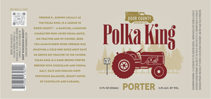 Door County Brewing Co. Polka King Porter April 2023