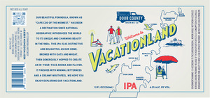 Door County Brewing Co. Vacationland India Pale Ale April 2023