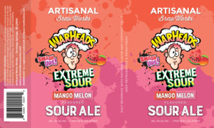 Warheads Extreme Sour Ale Smash Ups Mango Melon