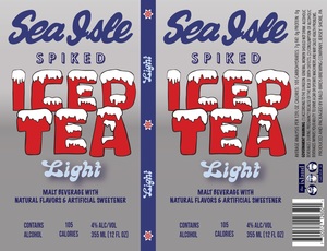 Sea Isle Spiked Iced Tea Light April 2023