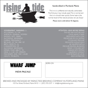Rising Tide Brewing Company Wharf Jump