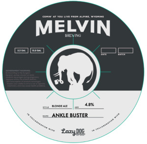 Melvin Brewing Ankle Buster April 2023