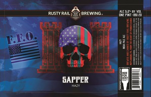 Rusty Rail Brewing Sapper April 2023