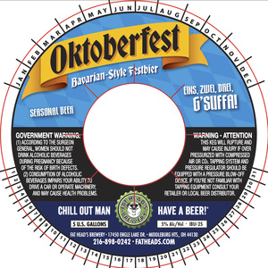 Fat Head's Brewery Oktoberfest Bavarian-style Festbier