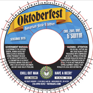 Fat Head's Brewery Oktoberfest Bavarian-style Festbier