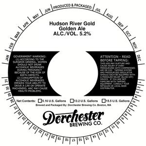 Dorchester Brewing Co. Hudson River Gold