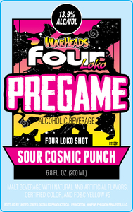 Four Loko Pregame Sour Cosmic Punch