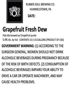 Grapefruit Fresh Dew 