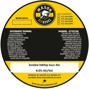 Mason Ale Works Zombie Hwhip
