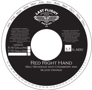 Red Right Hand April 2023