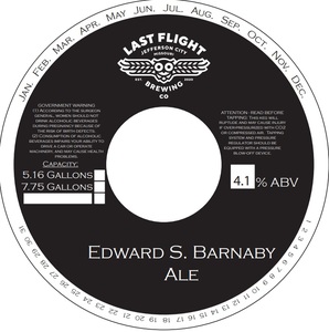 Edward S. Barnaby Ale April 2023