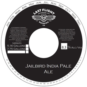 Jailbird India Pale Ale April 2023