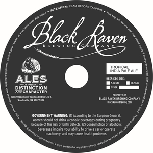 Black Raven Tropical India Pale Ale