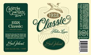 Creature Comforts Brewing Co. 1928 Classic