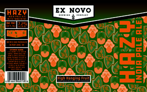 Ex Novo Brewing Company High Hanging Fruit April 2023