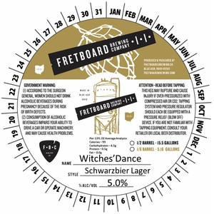 Fretboard Brewing Company Witches' Dance