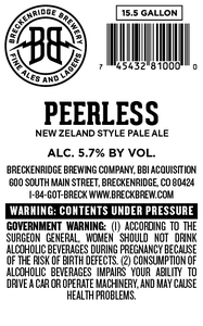 Breckenridge Brewing Company, Bbi Acquisition Peerless