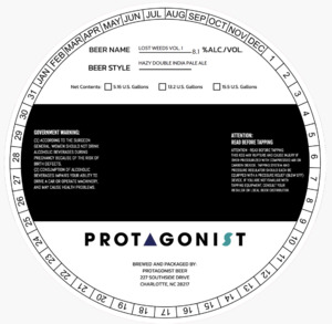 Protagonist Beer Lost Weeds Vol. 1