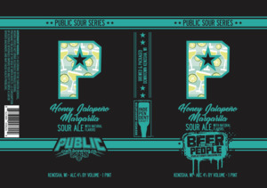 Public Craft Brewing Co. Honey JalapeÑo Margarita