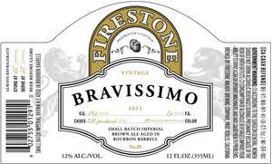 Firestone Walker Brewing Company Bravissimo April 2023