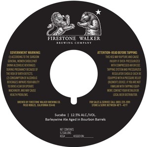 Firestone Walker Brewing Company Sucaba