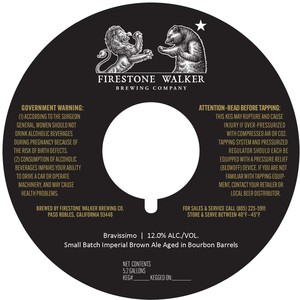 Firestone Walker Brewing Company Bravissimo