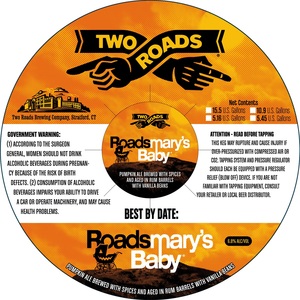 Two Roads Roadsmary's Baby April 2023