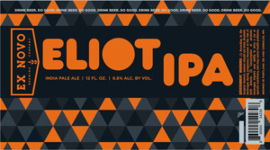 Ex Novo Brewing Company Eliot IPA April 2023