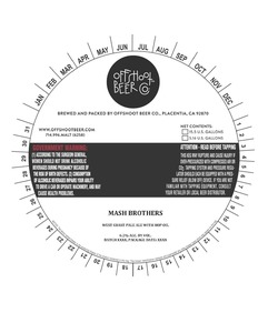 Offshoot Beer Co. Mash Brothers