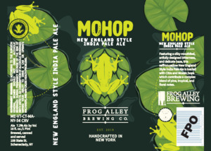 Frog Alley Brewing Co. Mohop April 2023