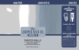 The Larimer Beer Co. Painted Walls Helles Lager April 2023