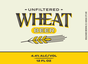 Boulevard Unfiltered Wheat