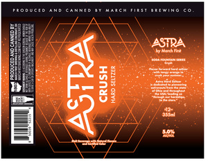Astra Crush Hard Seltzer