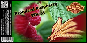Petrucci Brothers Brewing Promised Raspberry Wheat