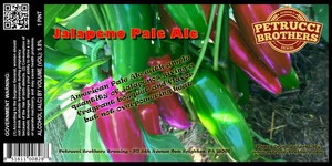 Petrucci Brothers Brewing Jalapeno Pale Ale