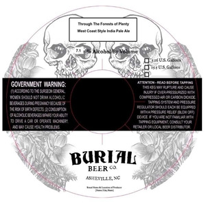 Burial Beer Co. Through The Forests Of Plenty