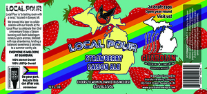 Local Pour Strawberry Saison Ale May 2023