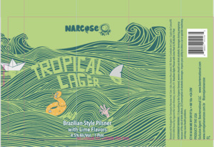 Narcose Tropical Lager April 2023