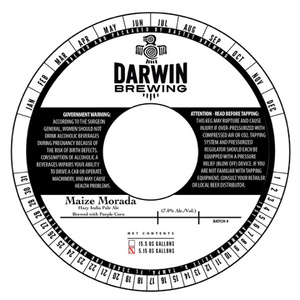 Darwin Brewing Maize Morada