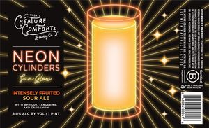 Creature Comforts Brewing Co. Neon Cylinders Sun Glow April 2023