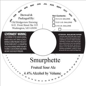 Old Bridgeview Brewing Smurphette April 2023