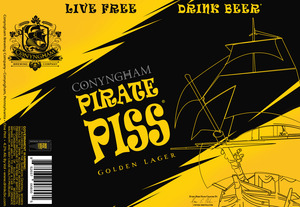 Conyngham Brewing Company Pirate Piss April 2023