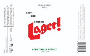Rutland Beer Works From The Source Lager April 2023