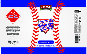 Strike Brewing Company Second Inning Double India Pale Ale
