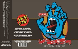 Strike Brewing Company Screaming Hand Red Ale