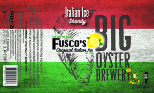 Italian Ice Shandy Fusco's Original Italian Ice