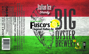 Italian Ice Shandy Fusco's Original Italian Ice May 2023