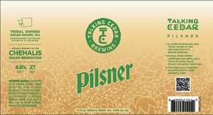 Talking Cedar Pilsner 